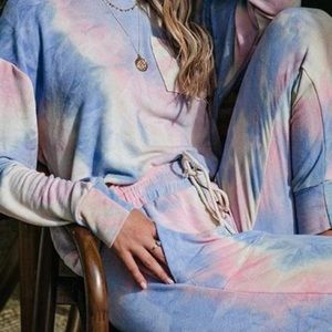 Tie Dye Sweatshirt and Joggers